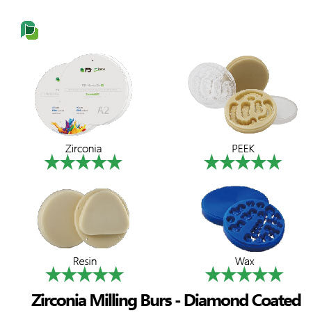 Zirconia Milling Bur