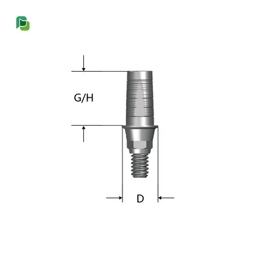 Dentium Multi-Unit Multi Temporary Abutment